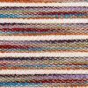 Multicolour Stripes With Slub Yarn Knitted Fabric