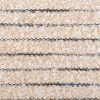 Beige-White-Black Striped Boucklee Knitted Fabric