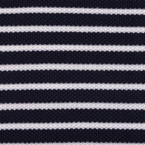 Navy-White Piquee Fabric