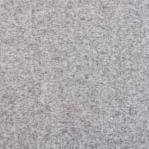 Grey Melange Brushed Single Jersey  Fabric
