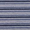 Navy-Blue-White Striped  Fancy Knitted Fabric With Shiney Lurex