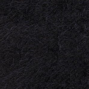Black Hairy Knitted Fabric