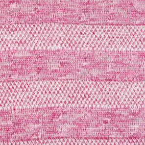 White-Pink Knittet Jersey Fabric