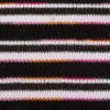 Black-White Degradee Pink-Orange Chenille Knitted Fabric
