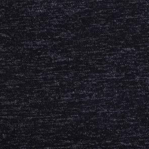 Anthracite-Melange Effect Knitted Fabric
