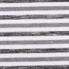 White-Grey-Anthracite Striped Knitted Fabric