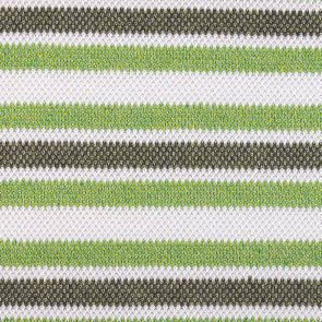 White-Green-Grey Piquee Knitted Fabric