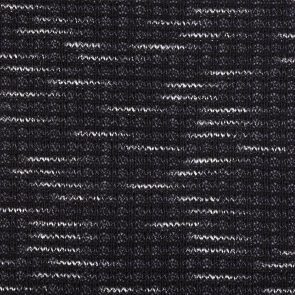 Black-Grey-Twisted With White  Slub Yarn Knitted Fabric