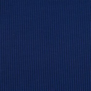 Blue Ribb Knitted Fabric
