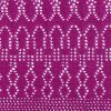 Pink Ajour Knitted Fabric